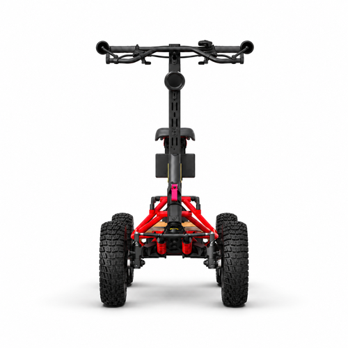 Trottinette VEEHOP tout terrain à 4 roues motrices avec selle pliable 3200w / 6400w 40ah