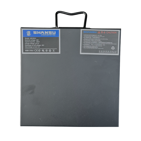 Batterie lithium 60V 20Ah pour tricycle City Coco HM-3 - Version plancher