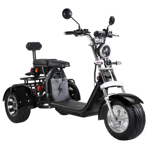 Citycoco 3 roues CP-3.0 2000w 20ah/40ah autonomie de 45/90 kms homologué route