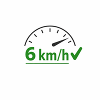 ES-10 ribojimas - 6 km/h