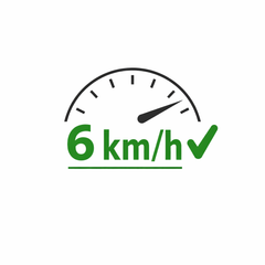 ES-10 ribojimas - 6 km/h