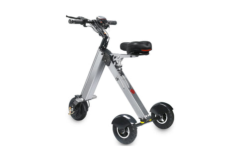 Mini scooter électrique à trois roues, tricycle pour personnes à