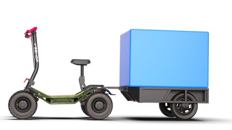 Remorque utilitaire pour trottinette 4WD Veehop