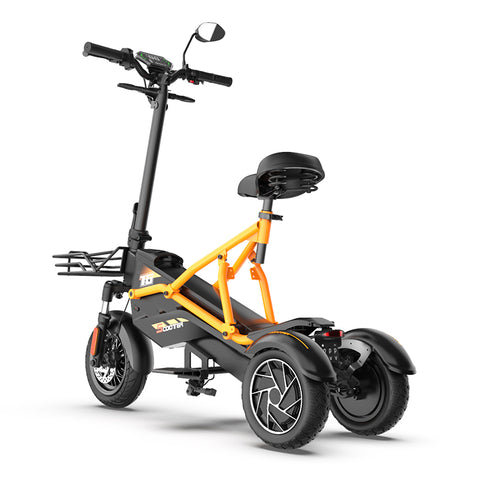 Trottinette électrique 3 roues avec selle 1000W pour PMR modèle F2