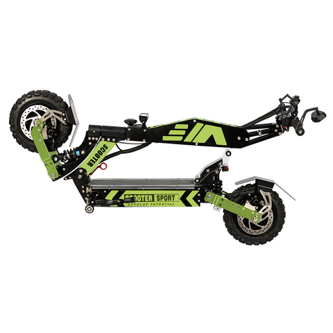 Patinete eléctrico potente NINJA 6000/8000W 30/40ah con asiento