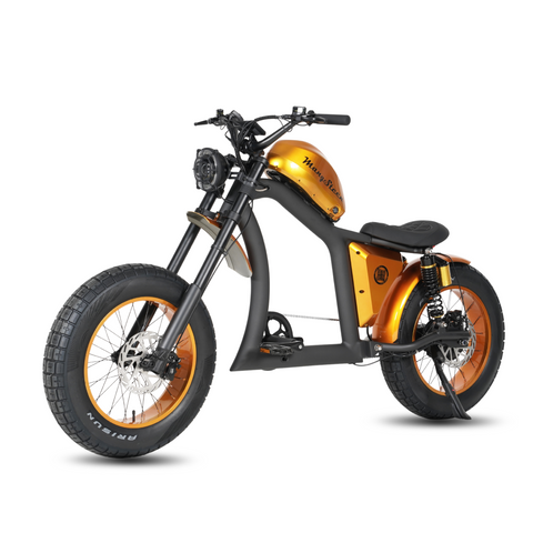 Vélo électrique FatBike Mangosteen FT-02 style chopper